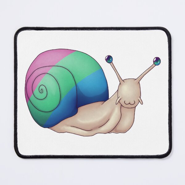 Item preview, Polysexual/Polyromantic Ply Pride Snail designed and sold by PrideSnails.