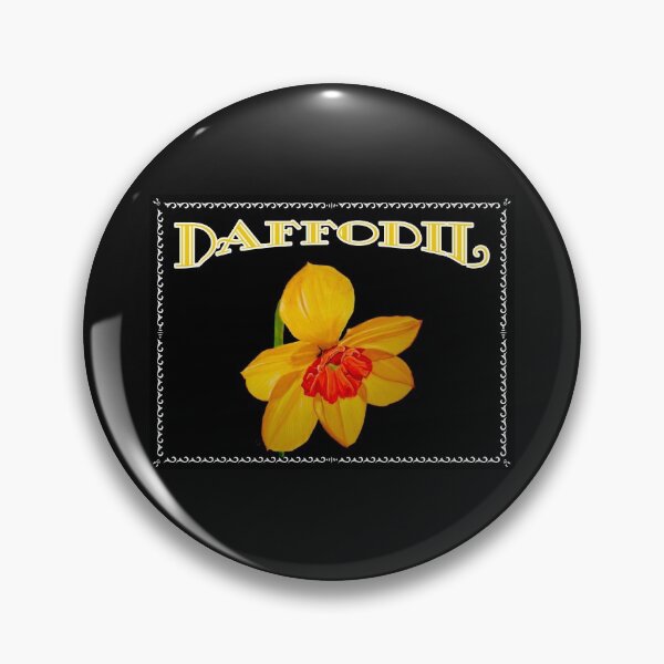 Item preview, Daffodil Flower Label designed and sold by PaintedbyCarol.