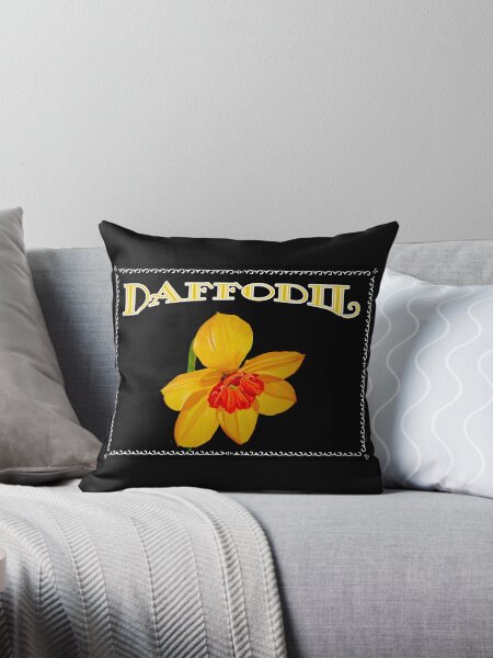 Item preview, Daffodil Flower Label designed and sold by PaintedbyCarol.