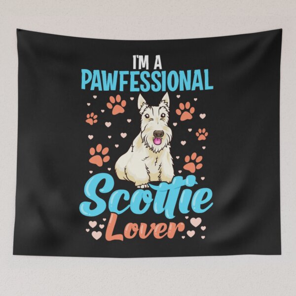 Item preview, Pawfessional Funny Scottish Terrier Dog designed and sold by StarcyWol.