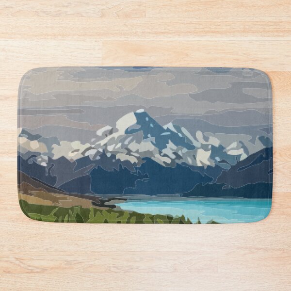 Item preview, Mt Cook Digital Painting designed and sold by Positive Lad.