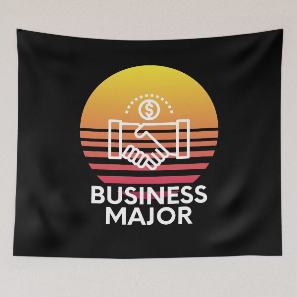 Item preview, Business Major Colorful Sunset College Student Graphic designed and sold by EllConApparel.