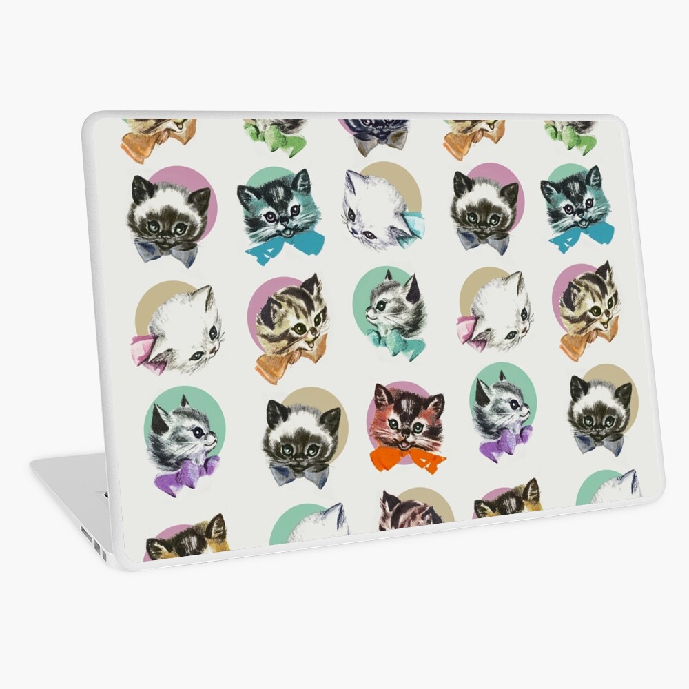 Cats & Bowties Laptop Skin