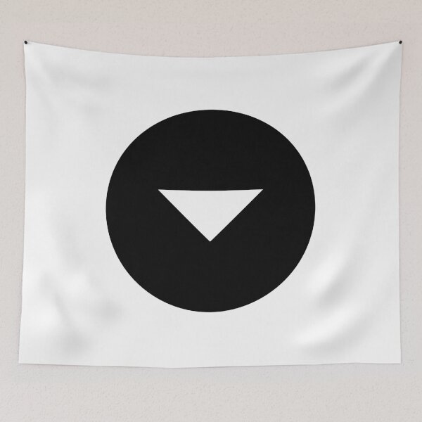 Item preview, MDI Arrow-Down-Drop-Circle designed and sold by GnarlyFurtardo.
