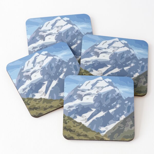 Item preview, Mt Cook Summit Digital Painting designed and sold by Positive Lad.