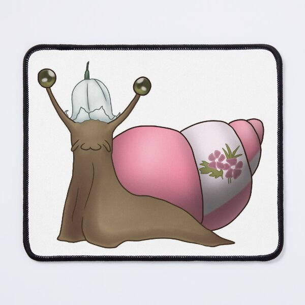 Item preview, WLW Sapphic Pride Snail with Flower Hat designed and sold by PrideSnails.
