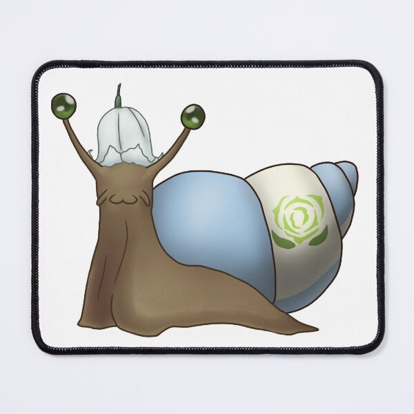 Item preview, MLM Achillean Pride Snail with Flower Hat designed and sold by PrideSnails.
