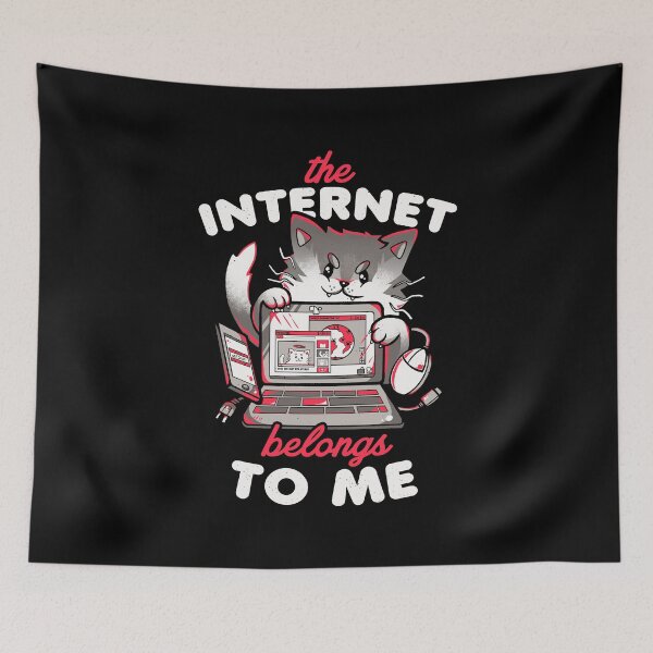 Item preview, The Internet Belongs to Cats designed and sold by Tobe Fonseca®.