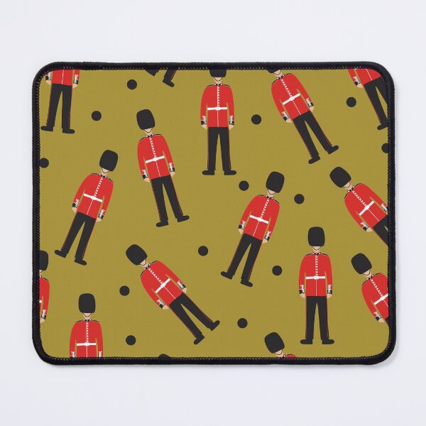 Item preview, Queen's guard soldier and circle designed and sold by kim tang.