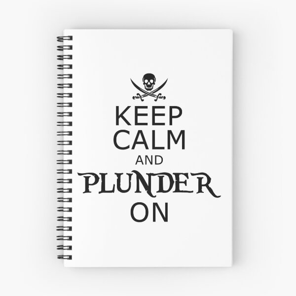 Item preview, Keep Calm and Plunder On designed and sold by PirateyStuffs.