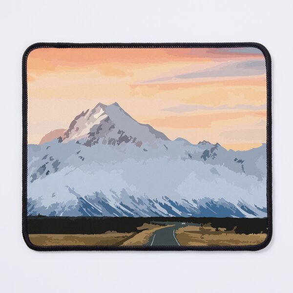 Item preview, Mt Cook Sunset Digital Painting designed and sold by Positive Lad.
