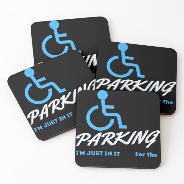 Item preview, I'm Just In It For The Parking , Im Just In It For The Parking ,  Handicapped Humans Design  Gift For Father designed and sold by YLartist.