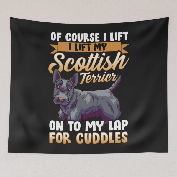 Item preview, Scottish Terrier For Cuddles designed and sold by StarcyWol.