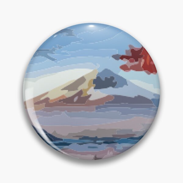 Item preview, Cherry Blossoms over Mt Fuji Digital Painting designed and sold by Positive Lad.