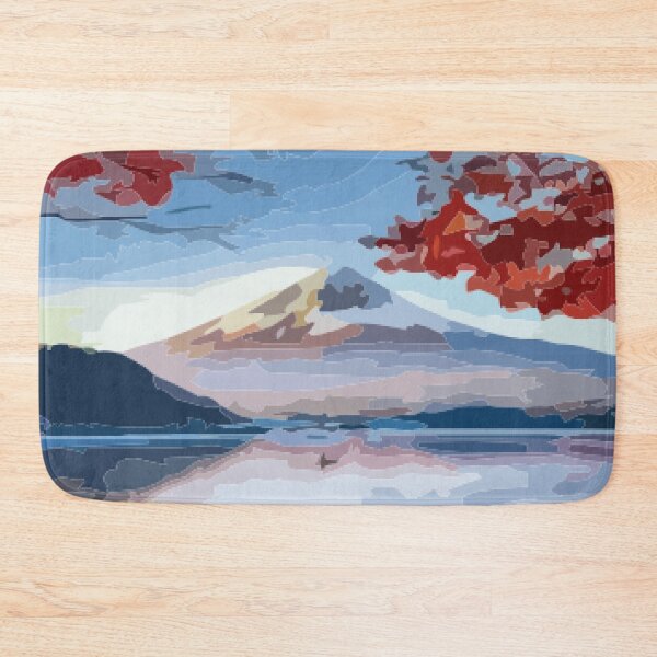Item preview, Cherry Blossoms over Mt Fuji Digital Painting designed and sold by Positive Lad.