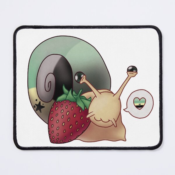 Item preview, Stellarian Nonbinary Strawberry Pride Snail designed and sold by PrideSnails.