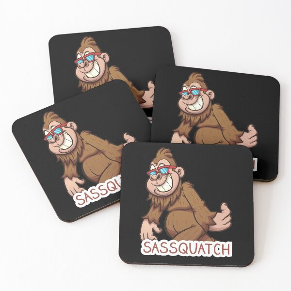 Item preview, Sassquatch - Badass With An Attitude To Match - Block designed and sold by crazycollective.