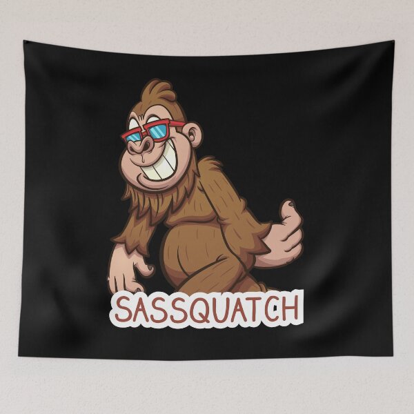 Item preview, Sassquatch - Badass With An Attitude To Match - Block designed and sold by crazycollective.