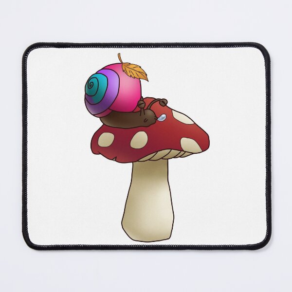Item preview, Androgyne Autumn Mushroom Pride Snail designed and sold by PrideSnails.