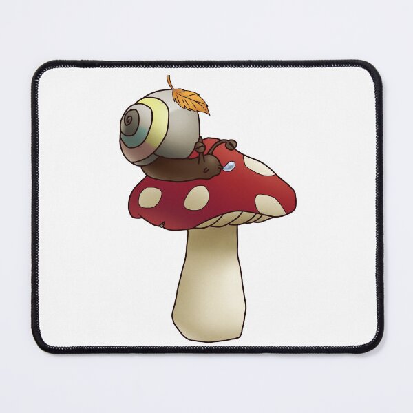 Item preview, Demiflux Autumn Mushroom Pride Snail designed and sold by PrideSnails.