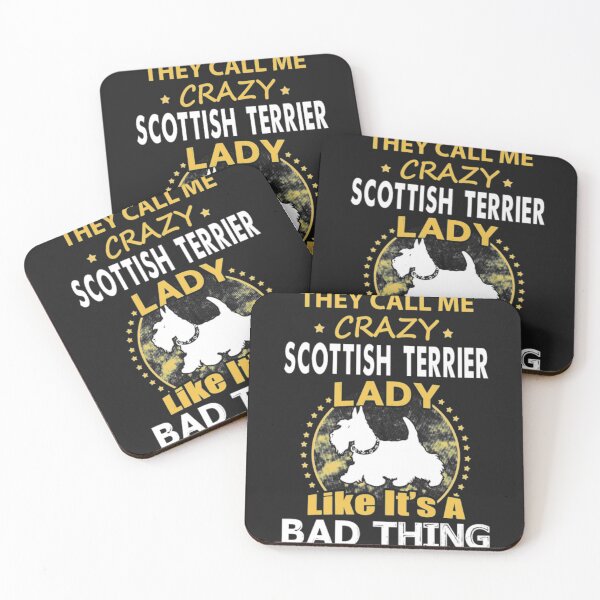 Item preview, call me crazy scottish terrier lady designed and sold by StarcyWol.