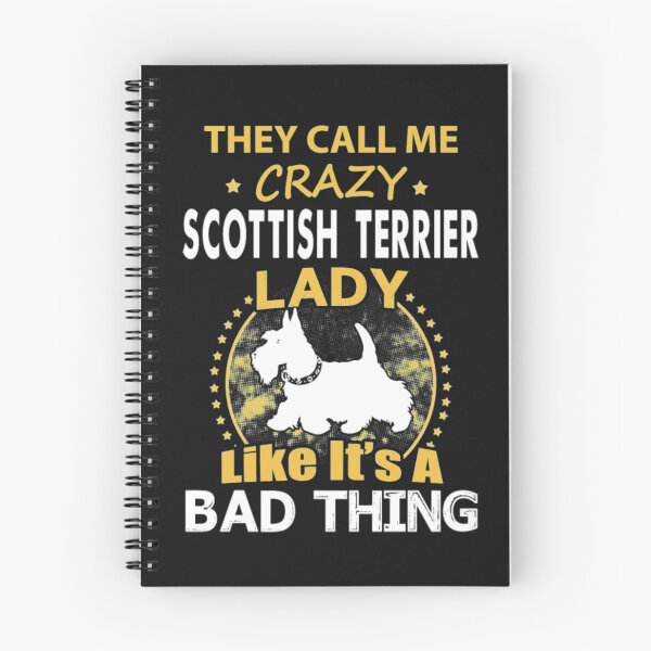 Item preview, call me crazy scottish terrier lady designed and sold by StarcyWol.