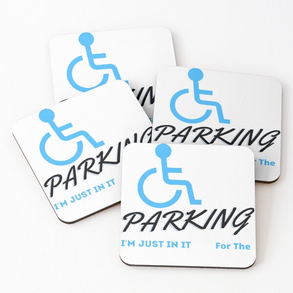 Item preview, I'm Just In It For The Parking , Im Just In It For The Parking ,  Handicapped Humans Design  Gift For Father designed and sold by YLartist.