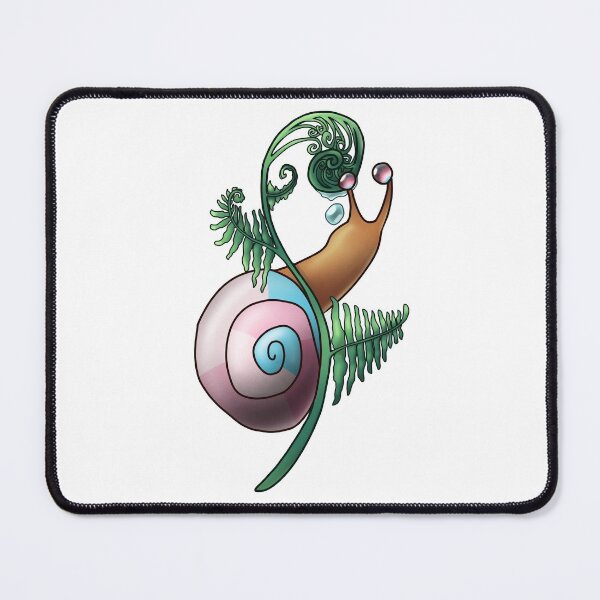Item preview, Trans Woman & Transfeminine Fern Pride Snail designed and sold by PrideSnails.