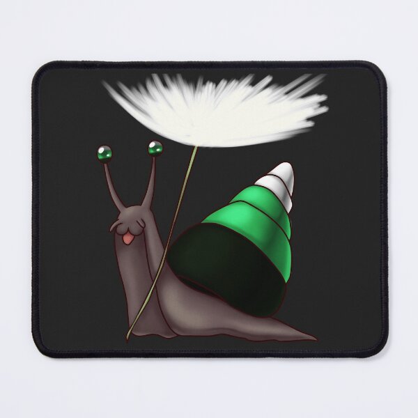Item preview, Neutrois Pride Snail with Dandelion Seed designed and sold by PrideSnails.
