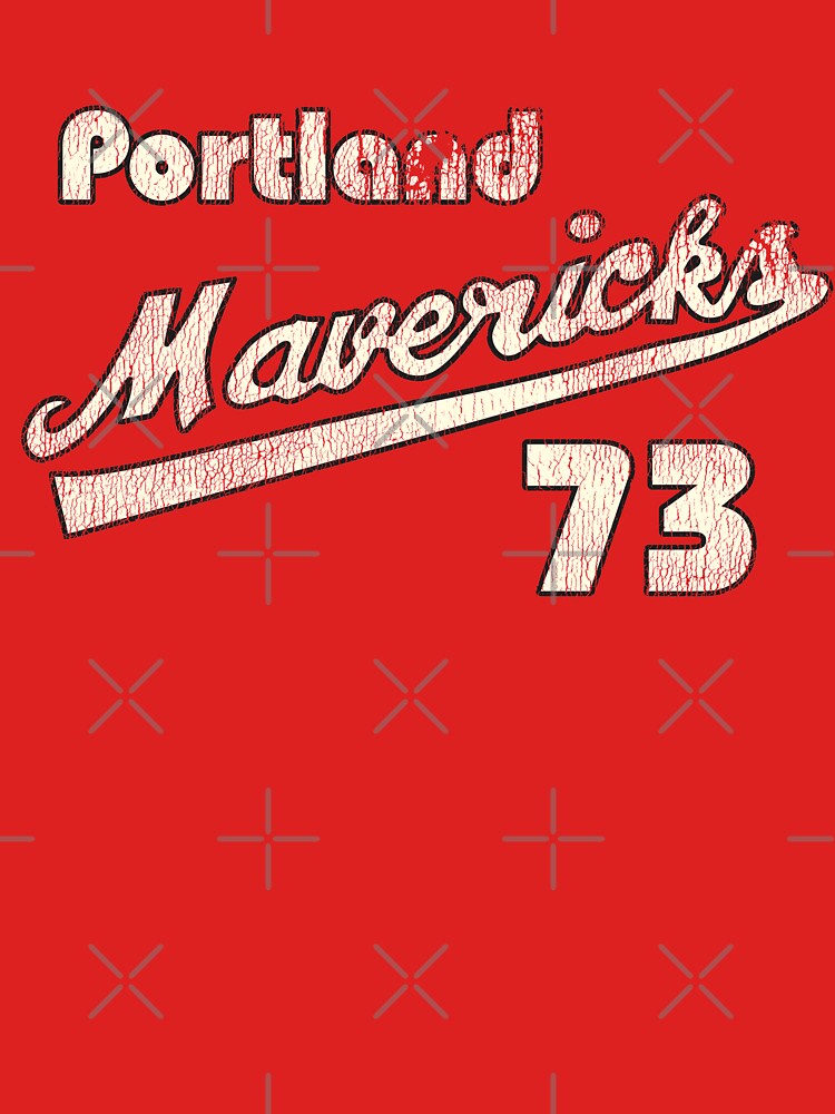 Portland Mavericks Retro Defunct Baseball Jersey | Poster