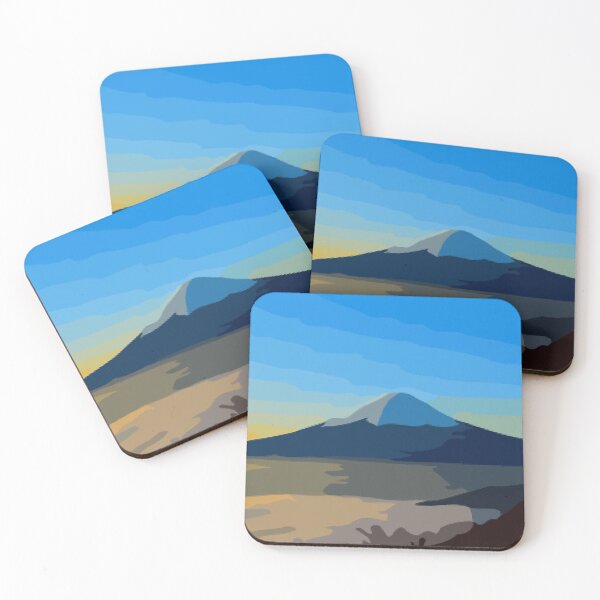 Item preview, Sunrise Over Mt Fuji Digital Painting designed and sold by Positive Lad.