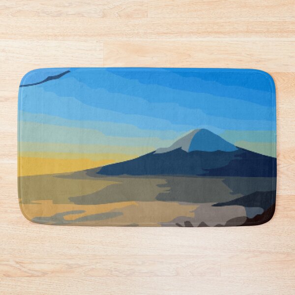 Item preview, Sunrise Over Mt Fuji Digital Painting designed and sold by Positive Lad.