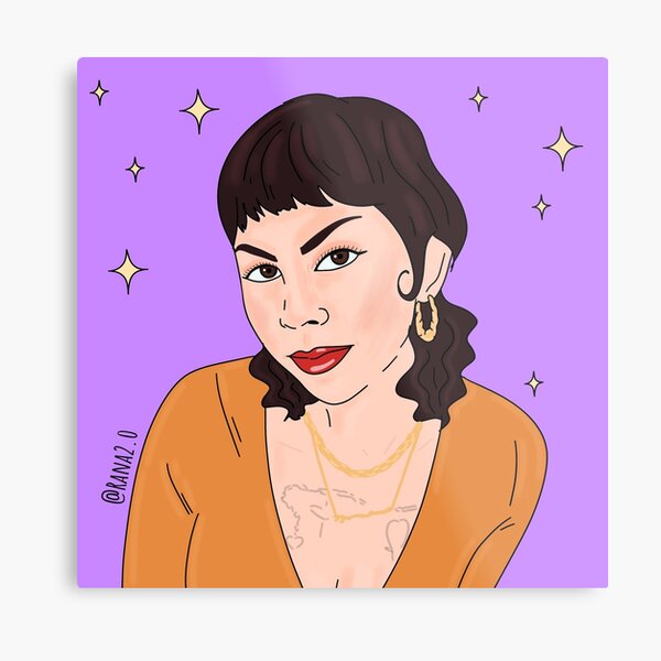 Portrait for Jenny Metal Print
