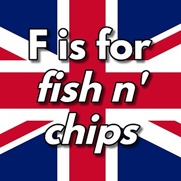 Artwork thumbnail, F is for fish n' chips by British-Culture