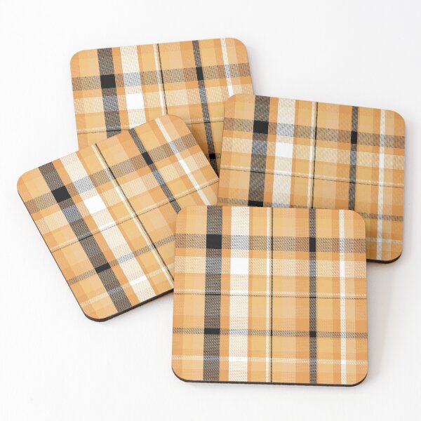 Item preview, Terracotta Beige Tartan Plaid designed and sold by Julie Erin Designs.