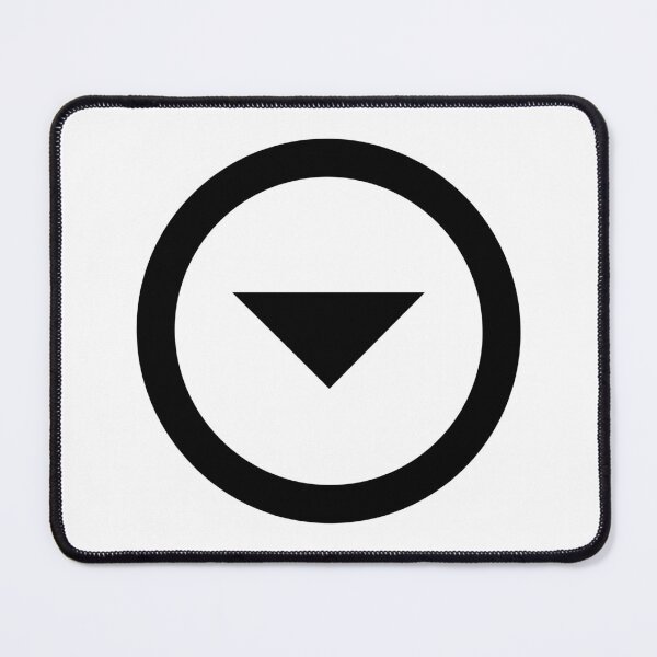 Item preview, MDI Arrow-Down-Drop-Circle-Outline designed and sold by GnarlyFurtardo.