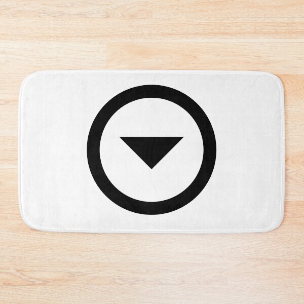 Item preview, MDI Arrow-Down-Drop-Circle-Outline designed and sold by GnarlyFurtardo.