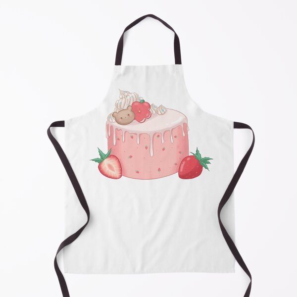 Item preview, Strawberry cake macaroon dessert designed and sold by SarahGamal.