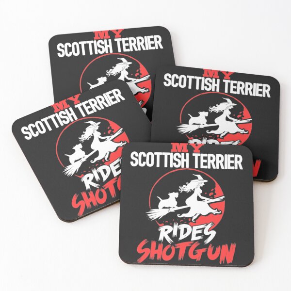 Item preview, Scottish Terrier Dog Rides Shotgun designed and sold by StarcyWol.