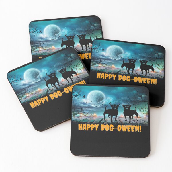 Item preview, Happy Dog-Oween! - Halloween designed and sold by GreenEnvytt.