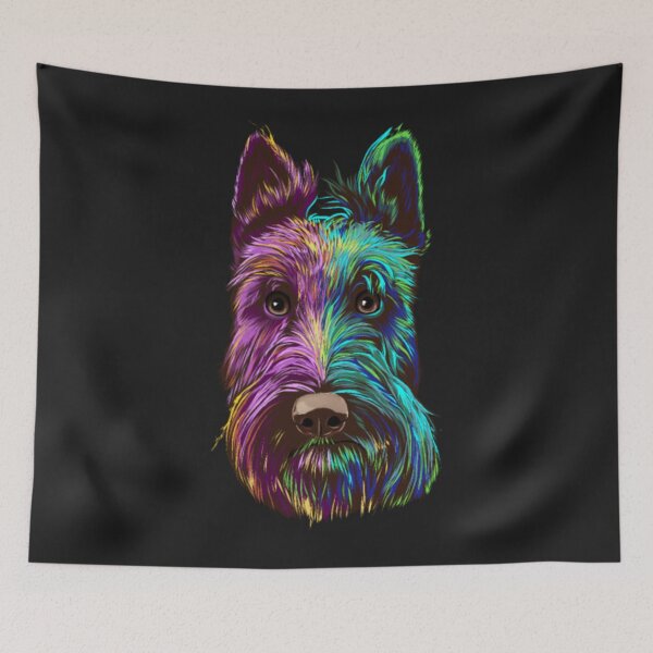 Item preview, Splash Scottish Terrier Dog designed and sold by StarcyWol.