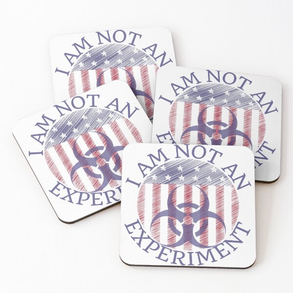 Item preview, I am not an experiment, American flag design designed and sold by Auntieck.