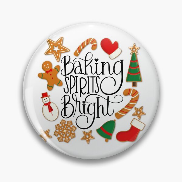 Item preview, Baking Spirits Bright Gingerbread Christmas Cookies designed and sold by Gsallicat.