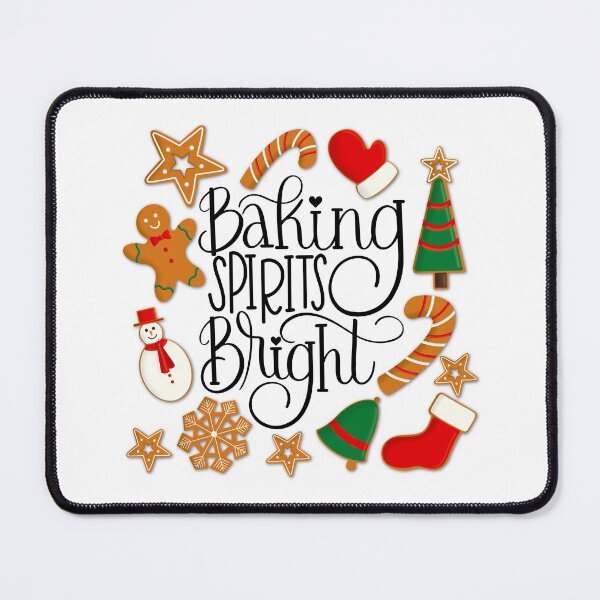 Item preview, Baking Spirits Bright Gingerbread Christmas Cookies designed and sold by Gsallicat.