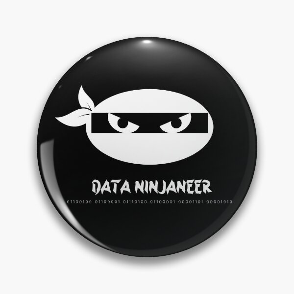 Item preview, Data Ninjaneer, let the world know how awesome your data skills are! designed and sold by iconic-unicorn.