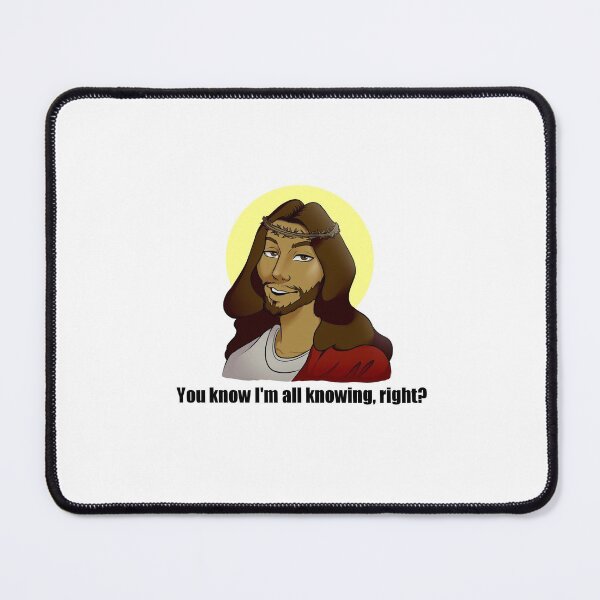 Item preview, Brown Anime Jesus knows all. designed and sold by BoneheadRacoon.