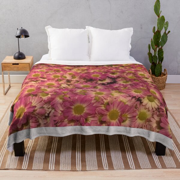 Item preview, Pink and lavender Daisies - New York City - lots of blooms! designed and sold by Kathleen Douglas.