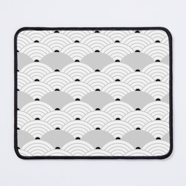 Item preview, Soft Gray Kimono Japanese Pattern Wagara  designed and sold by ViewerEqualsPhoton.