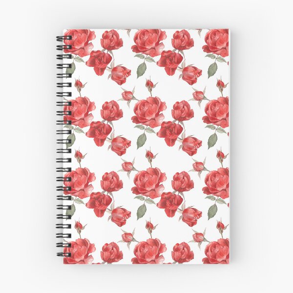 Item preview, Red roses (on white) designed and sold by Flowersforbear.