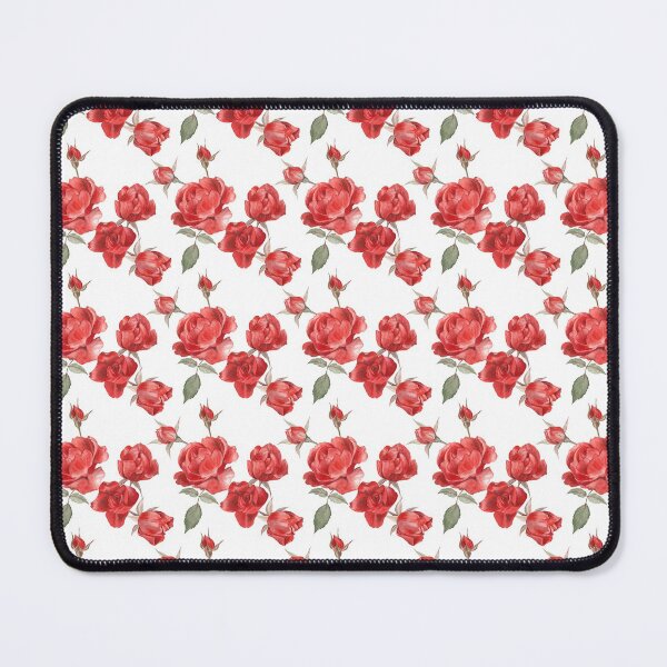Item preview, Red roses (on white) designed and sold by Flowersforbear.